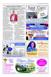 Brandon resident publishes third book news story in the 2015 April edition of the Christian Voice.