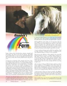 Rosedale's End Of The Rainbow Farm feature in the July Hillsborough edition of In The Field Magazine.